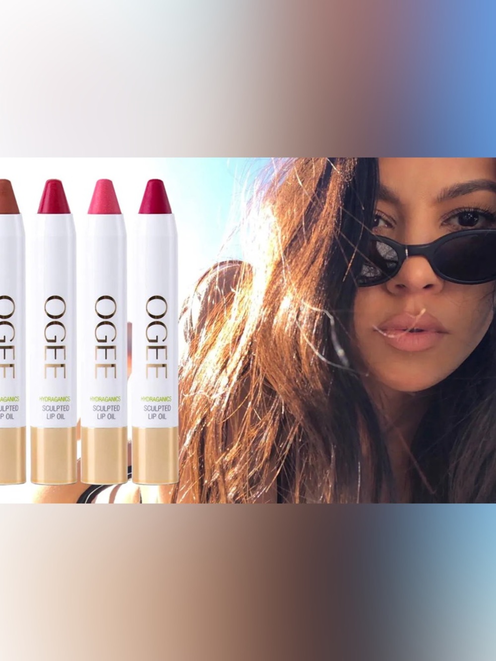 NEW Ogee Tinted Sculpted Lip Oil in Nolana - Terracotta Brown